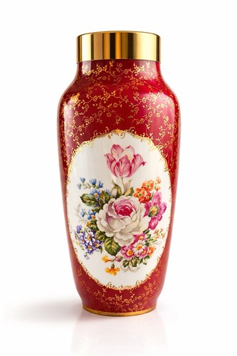 Vase porcelaine limoges - en,