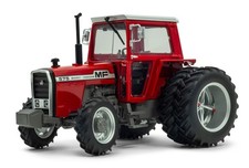 UNIVERSAL HOBBIES, MASSEY FERGUSON 575 4wd jumelé arrière - Limité à 750ex., ...