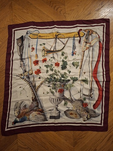 Foulard hermes carré vintage - foulard,