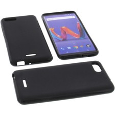 Housse De Téléphone Pour Wiko Tommy 3 Plus, Protection En TPU, Caoutchouc, Noir