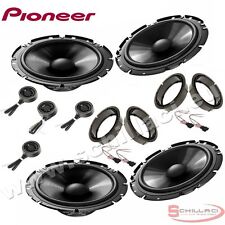 kit 8 Haut-parleurs enceintes avant et arrièere pour PIONEER Volkswagen VW EOS a
