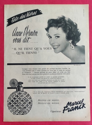 Publicité presse parfum - de,