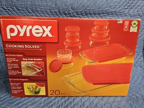 Pyrex glass bake store 20 - glass, n