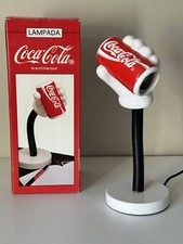 Lampe Coca Cola Céramique Vintage Design Collyns Années 80 90 En Boîte 