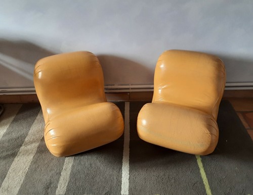 Chauffeuses vintage skai - 2,