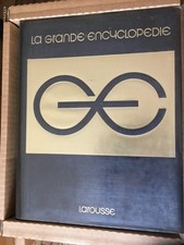 LA GRANDE ENCYCLOPEDIE LAROUSSE EN 20 VOLUMES + 1 INDEX et 1 volume supplément