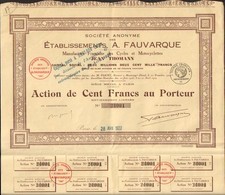 Action: Etablissements E