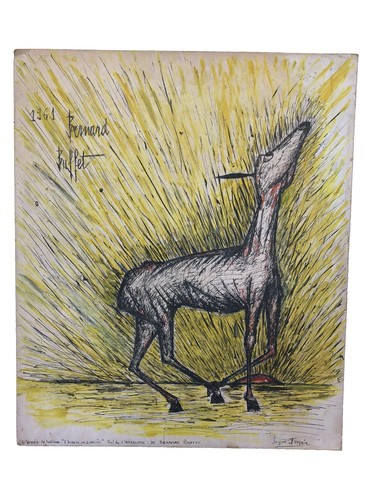 Après bernard buffet - d'après,