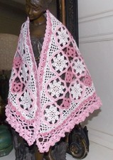 CHALE  CROCHET FAIT MAIN