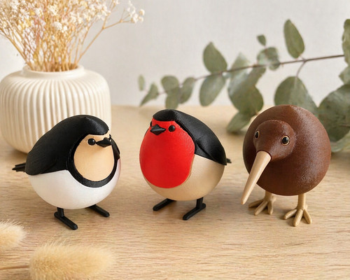 Lot figurines oiseaux - 3,