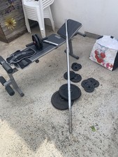 musculation poids et banc