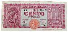Italie 100 lire 1944 - italie,