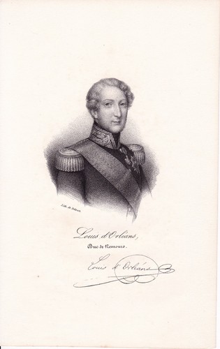 Portrait louis orléans duc - d'orléans,