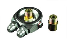 Adaptateur de plaque sandwich à huile support de filtre à huile + radiateur 3/4"