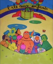 IDEM PANINI : VIGNETTES POUR ALBUM CASIMIR L'ILE AUX ENFANTS TF1 1977 - TBE