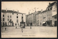 CPA Mirecourt, Place Gambetta 