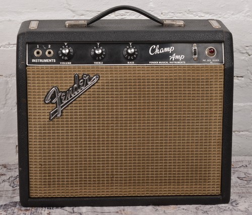Vintage 1966 fender champ amp - fender, champ-amp