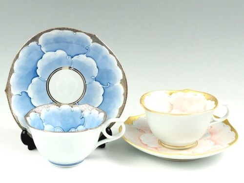 Paire arita yaki porcelaine - yaki,