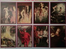 8 carte postale femme nu l'initiation de Marie la Gale Jean-Jacques SERVAIS