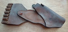 étui holster en cuir épais pour révolver canon court - LEATHER GOODS HOLSTERS
