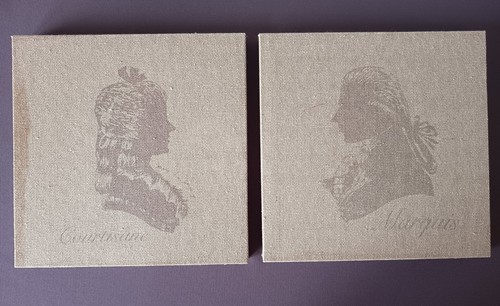 Lot tableaux toile de - de, 2