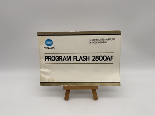 Minolta program flash 2800af - program,