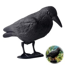 Corbeau Noir en Plastique