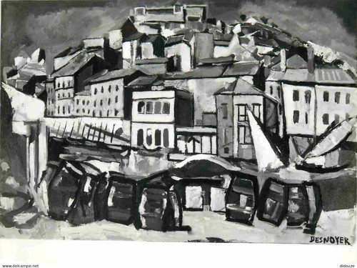 Carte postale art peinture - -,