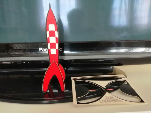 Fusee carton tintin casterman - tintin,