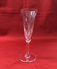 flute à champagne en cristal signé SAINT LOUIS modèle CERDAGNE 18,7 cm no verre