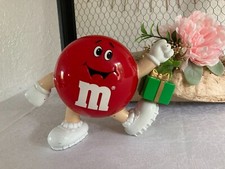 525⚜️ Distributeur De Bonbons M&M'S Figurine Rouge Hauteur 15 Cm