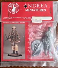 ANDREA Miniatures S5F33 Fallschirmjager Para Allemand 1943 - Kit 54 mm A peindre