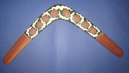 Boomerang aborigène bois - boomerang, en