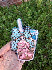 Pink Heart Boba Freshie with