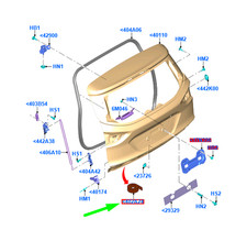 FORD KUGA MK2 Porte-bagages
