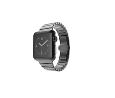 MoKo Bracelet pour AppleWatch Series 5/4/3/2/1 42-44 mm en Acier Inoxydable Gris