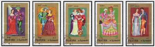 Timbres costumes fujeira 136 - costumes, o