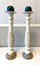 Paire de Bougeoirs Flambeaux