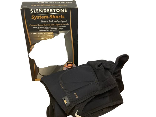 Short slendertone system - short, noir