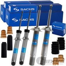 4x SACHS Gaz Aluminium Amortisseur M-TECHNIK + Protection Kit Convient pour BMW