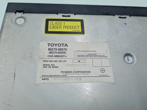8627060070 autoradio toyota - 8627060070,