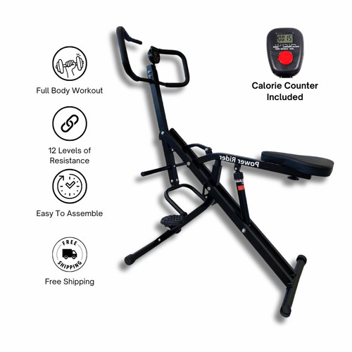 New total crunch powe - rider, ab