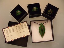 Verre de Murano Anneaux Anneau Original Bijoux Verre Pièce Unique Gr. 17 18 19