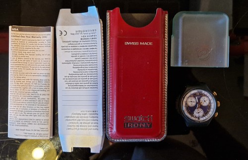 Montre swatch chrono ancienne - swatch,