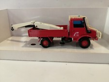 verem solido camion de pompier unimog/grue ref 129 