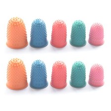 Ensemble de 10 Protecteurs de Doigts en Caoutchouc et Silicone Réutilisables ...