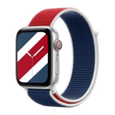 Véritable Apple Montre Nylon Sport Boucle Bracelet Bande 38mm 40mm 41mm - Grande