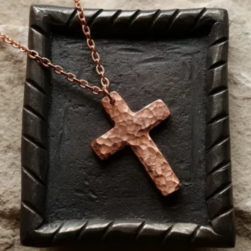 Pendentif croix guérison - de,