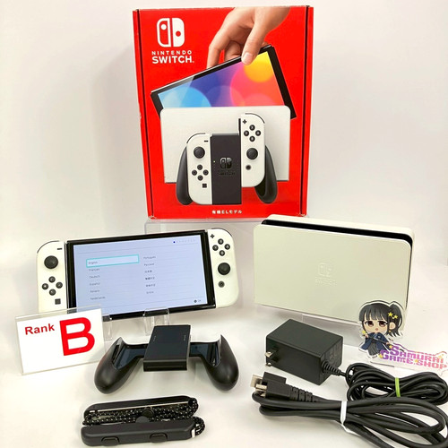 Nintendo switch oled white - switch,