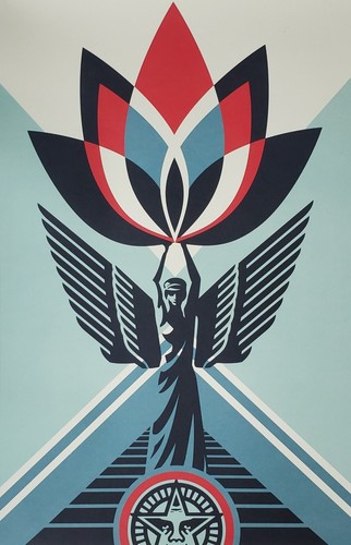 Shepard fairey lotus - shepard,